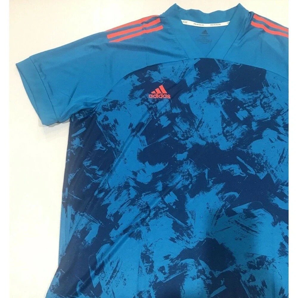 Adidas Condivo 20 Men's L Primeblue Warm Up Practice Jersey Soccer Football